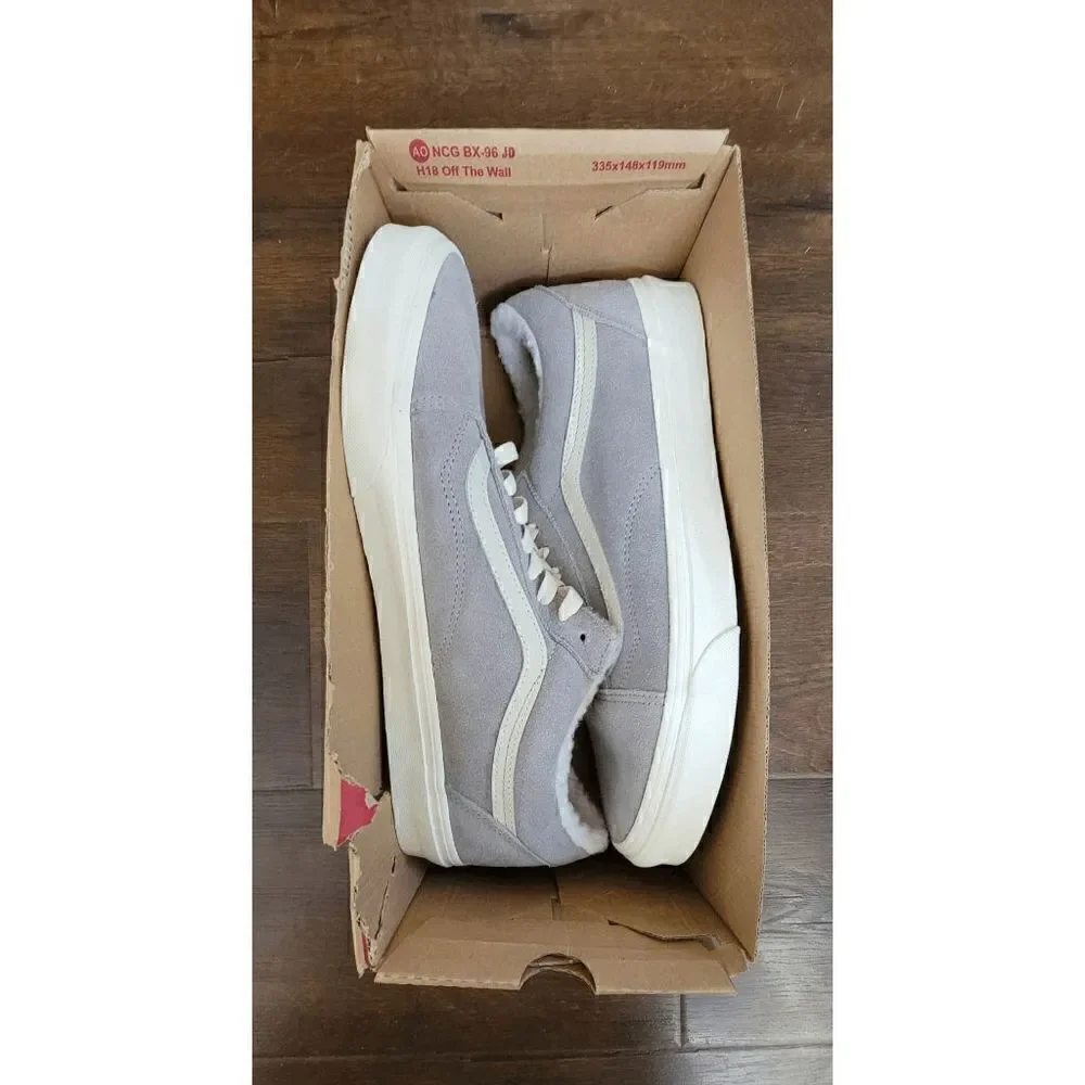 vans old skool cozy hug drizzle/mashmal women size 8.5
